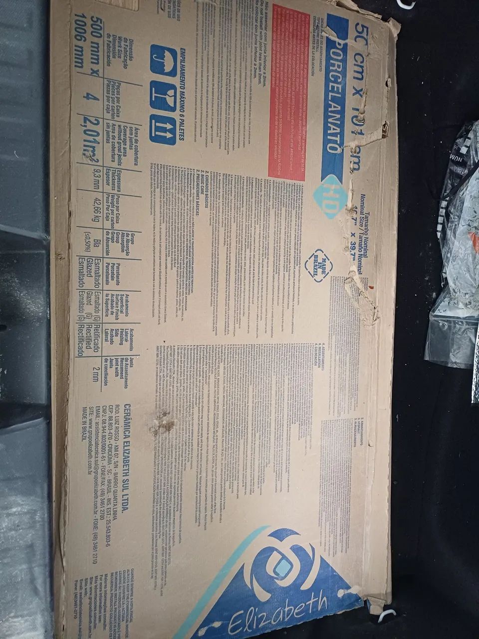 Piso Porcelanato Bege Claro - Foto 2