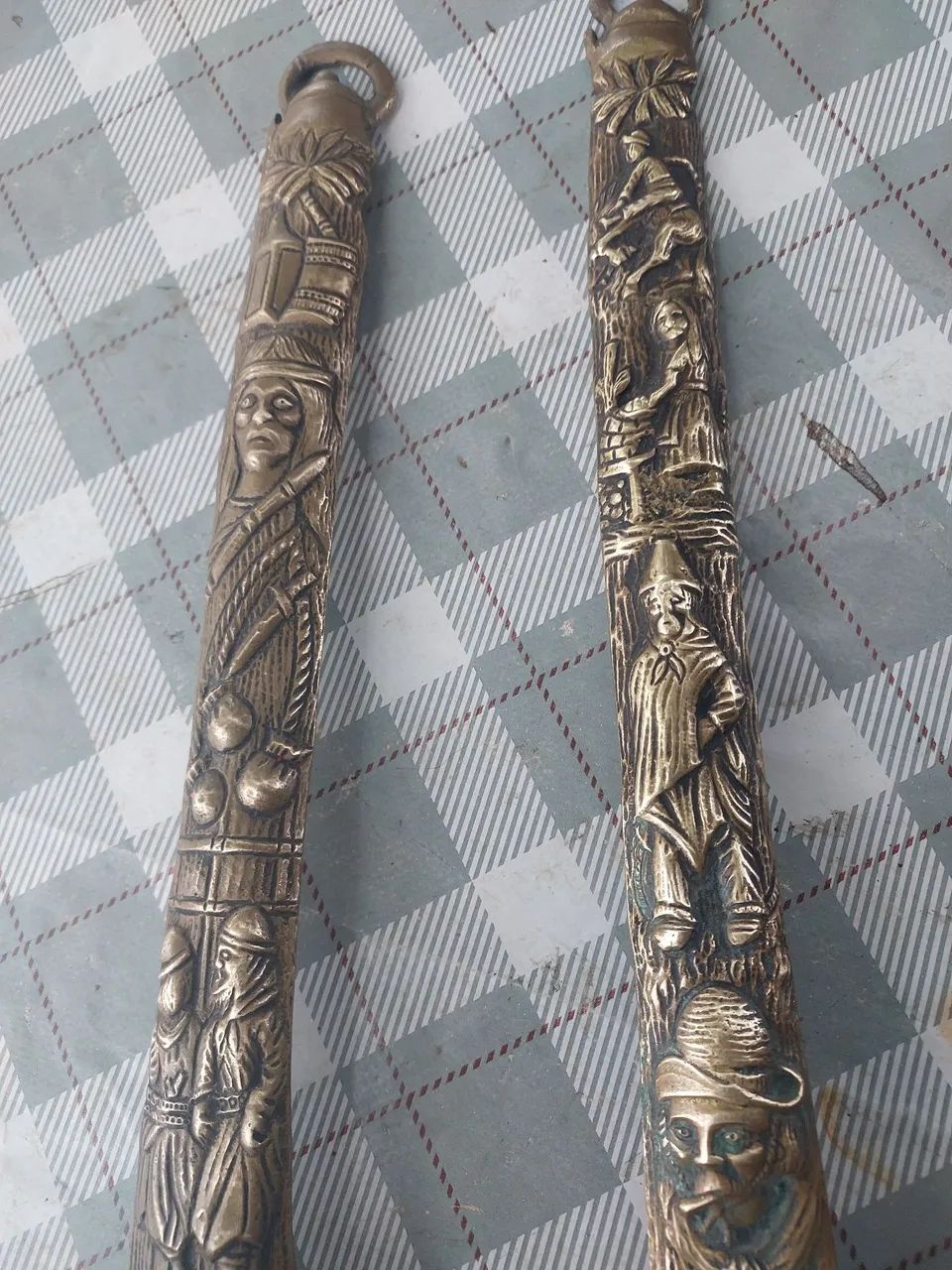 Par garfo e colher de bronze... - Foto 4