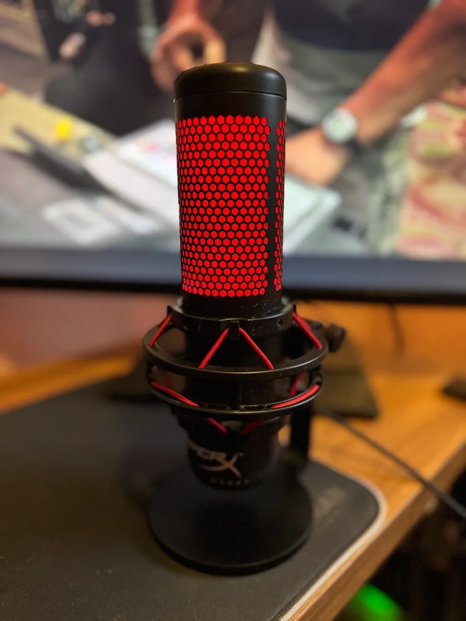 Microfone Gamer HyperX QuadCast USB Condensador 64842077299329123