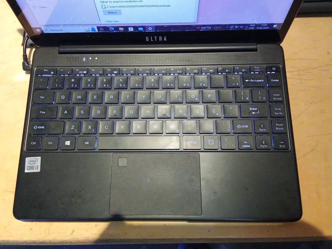 Ultra Intel Core 15 8 gb RAM 256gb SSD 14 POL-U154 PRETO - Foto 2