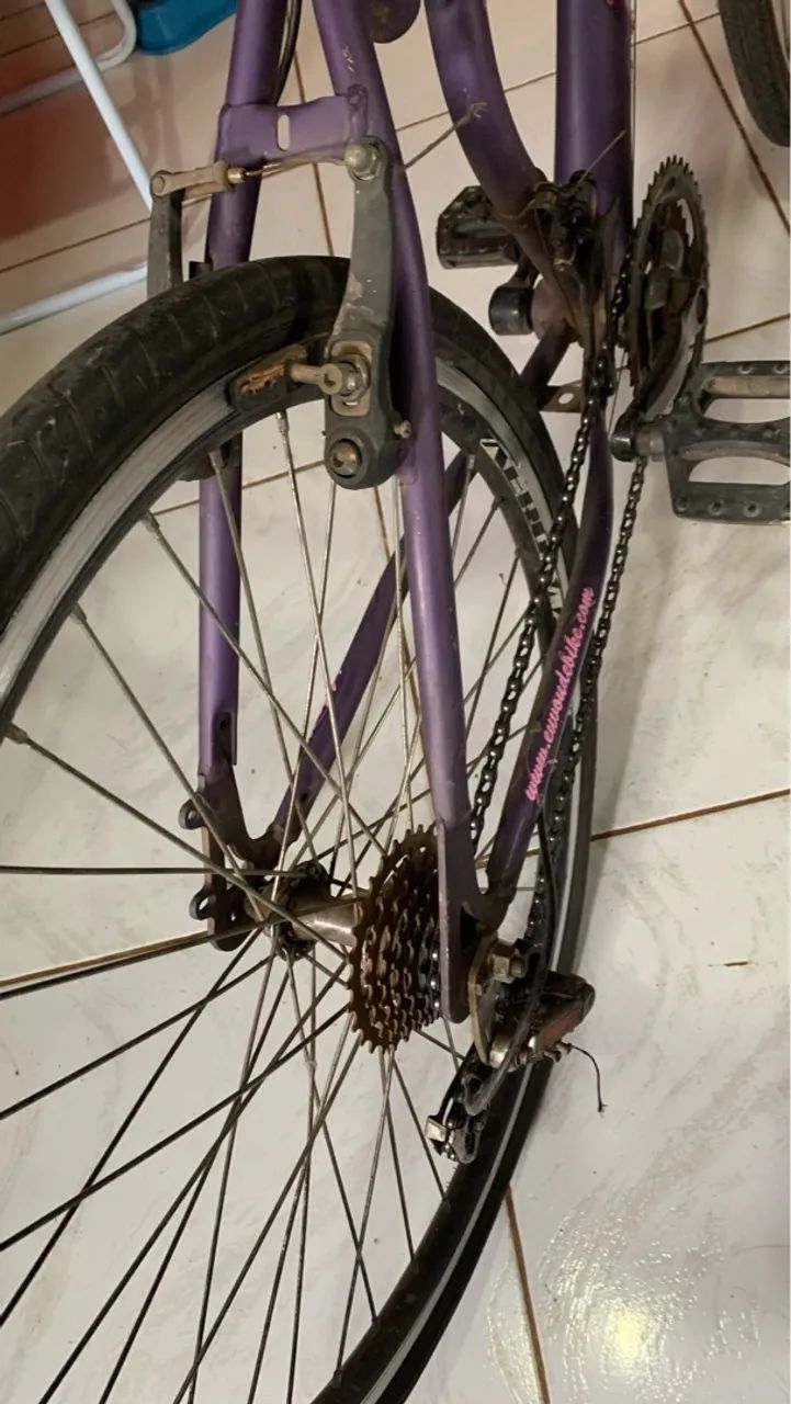 Bicicleta Aro 26 com Cesto - Foto 4