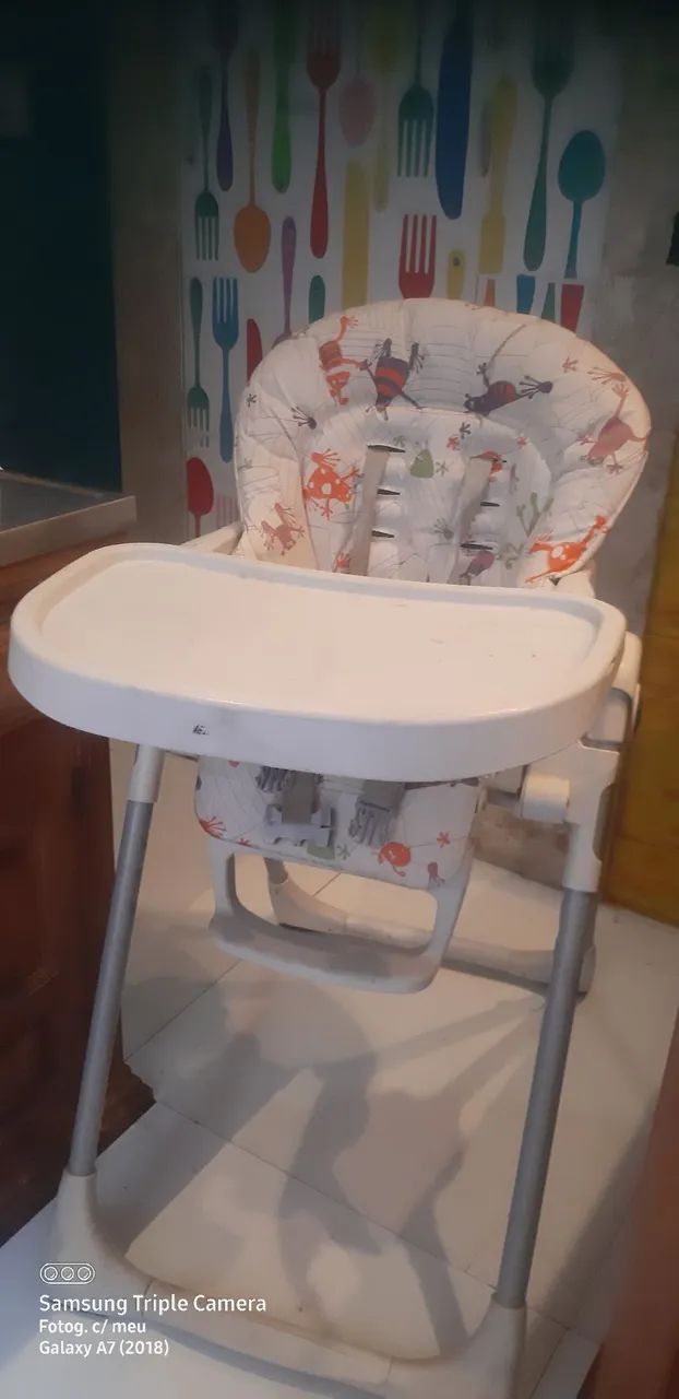 Cadeirinha alimentação bebê burigotto prima pappa 3 