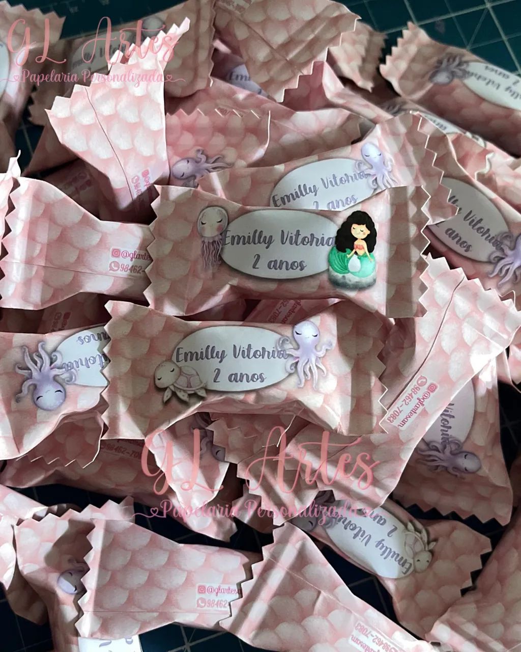 Balinhas Personalizadas - Qualidade e Acabamento que Encantam - Foto 2