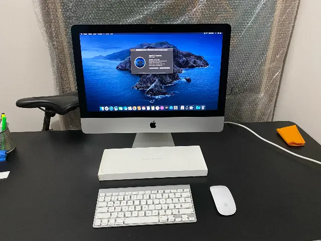 iMac 21.5? (Final de 2013) | i5 16GB RAM SSD 480GB Teclado, Mouse e Caixa