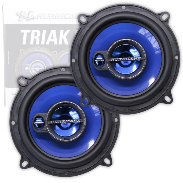 Alto falantes para portas do carro 5" polegadas 100w rms par Hurricane