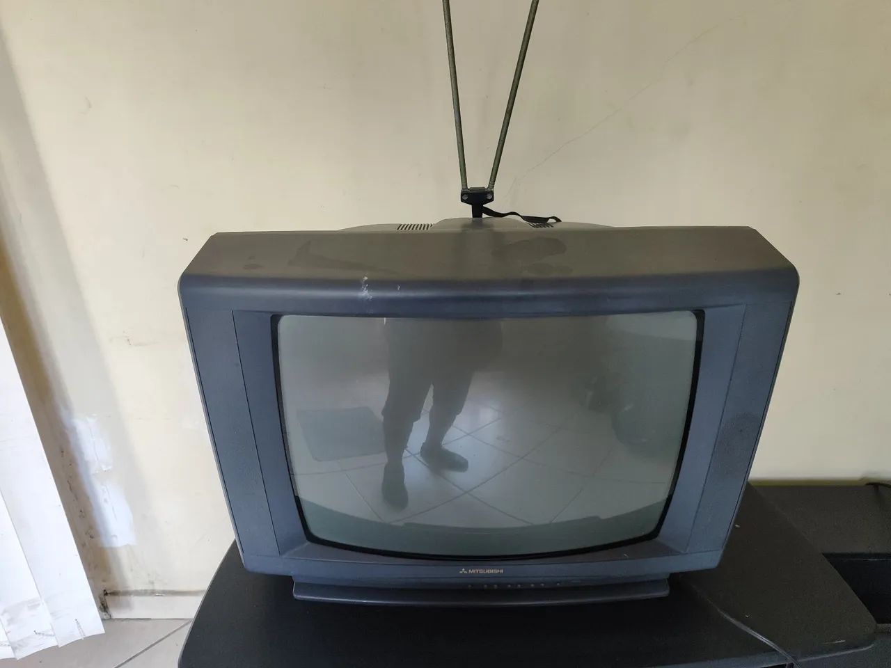 Tv 20" antiga boa para vídeo game 