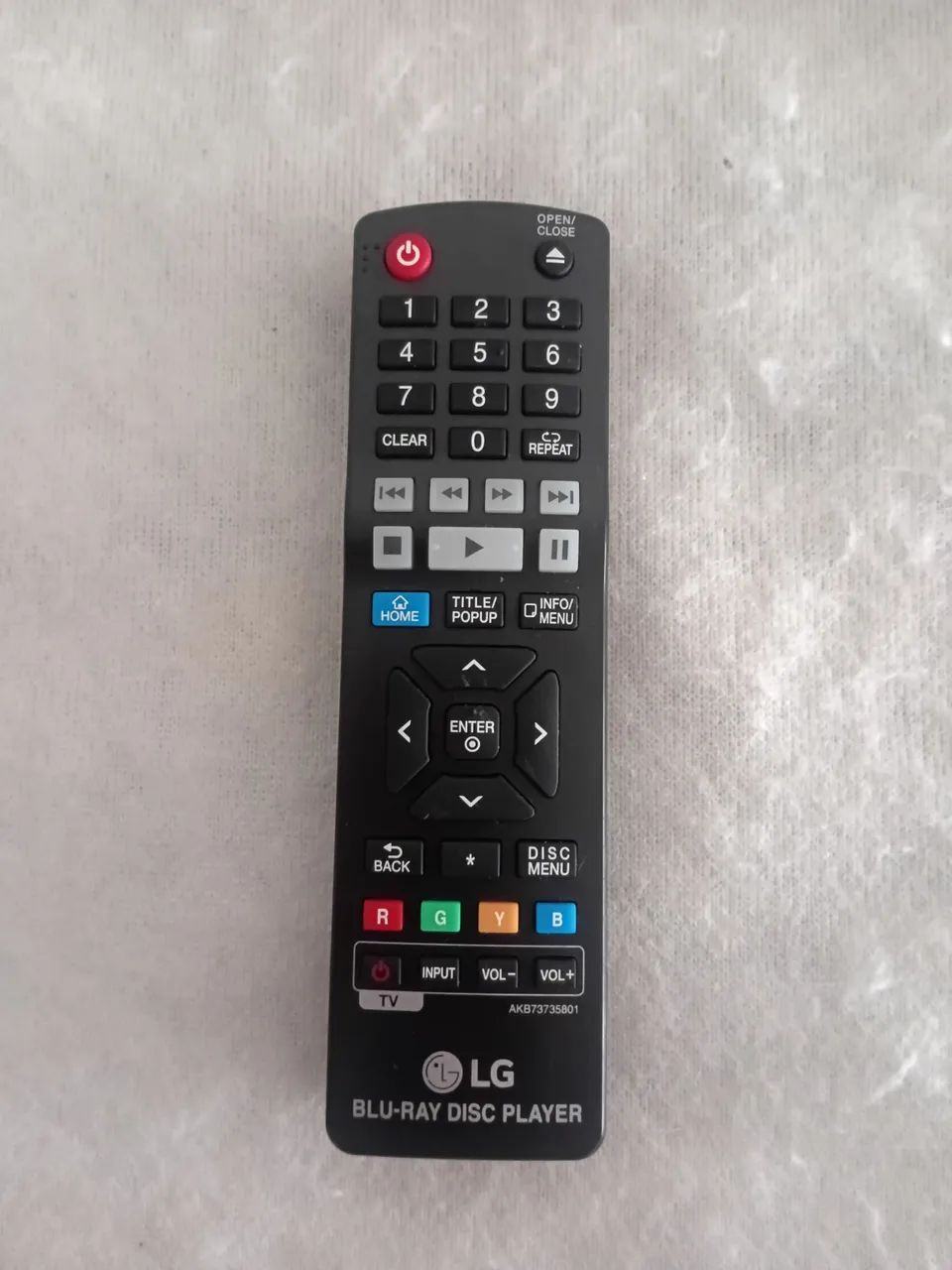 controle remoto original para Blu-ray da LG, compativel á modelo AKB * e AKB * - Foto 2