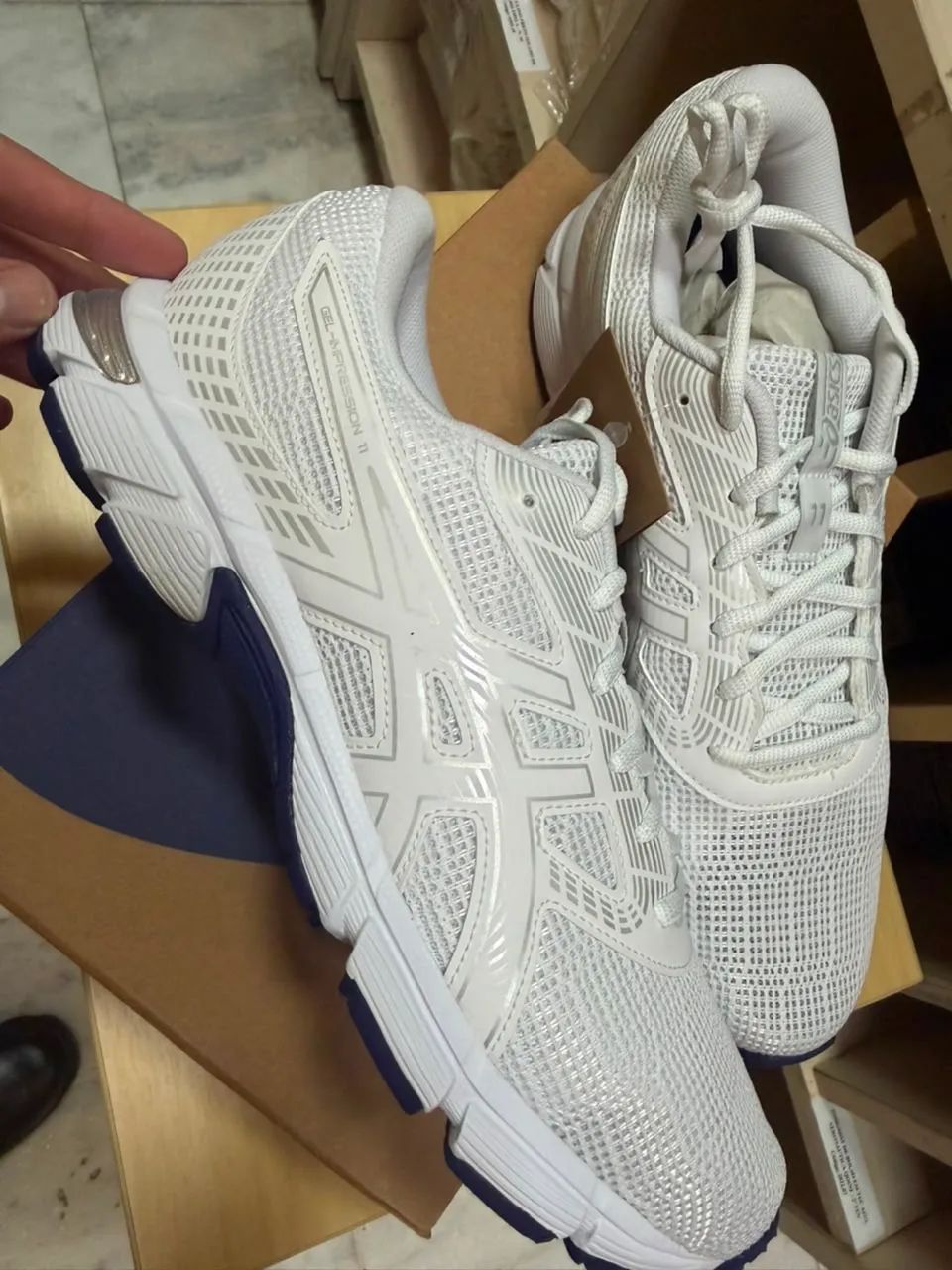 2 Tênis Asics Gel-Impression 11 N? 43 / N. 42  - Foto 5
