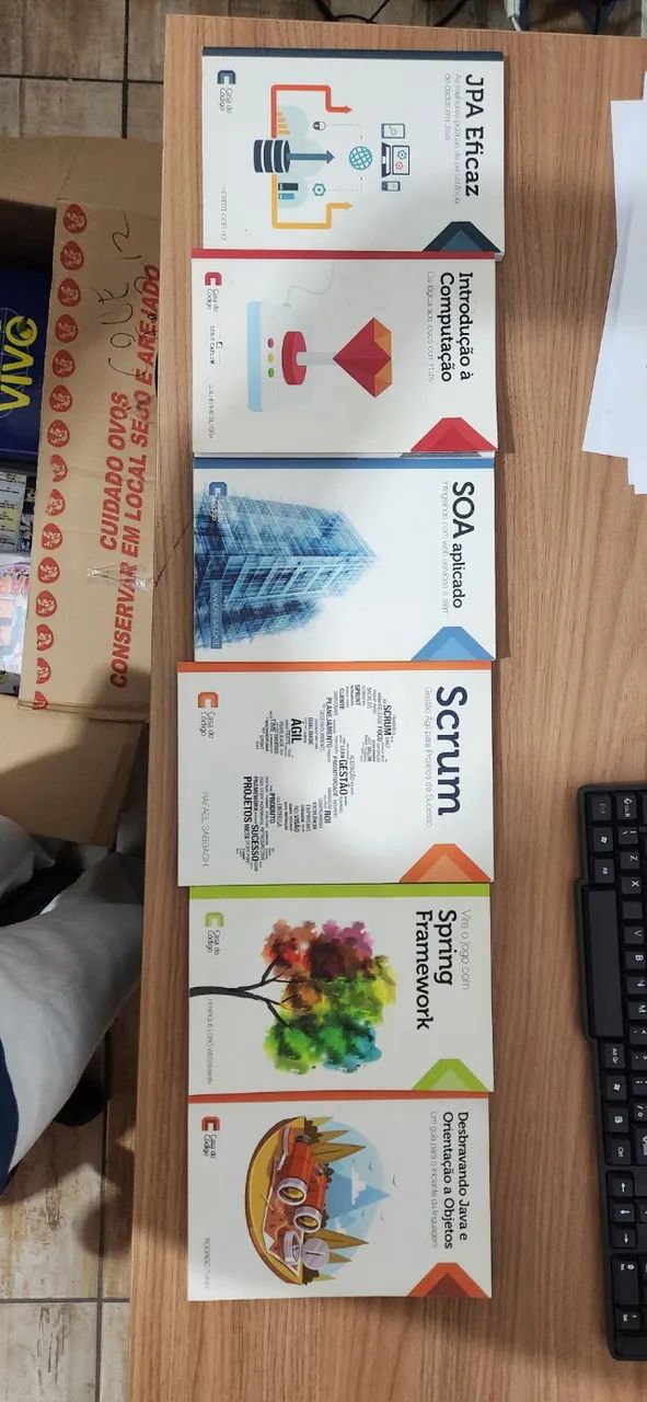 Lote 15 Livros Programação Casa do Código - Java, Scrum, Linux, Redis e mais - Foto 3