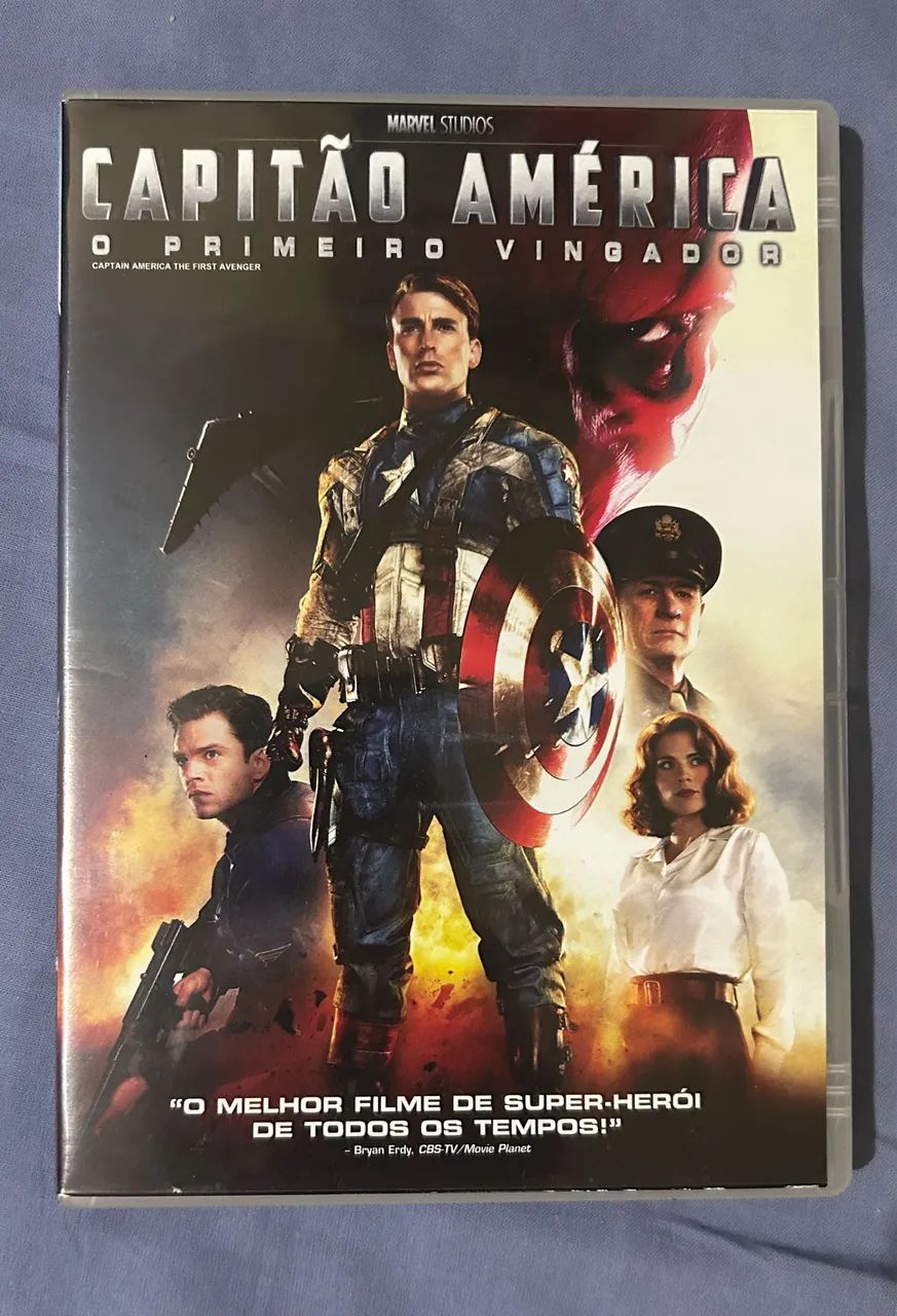 Combo DVD Capitão América e Os Vingadores