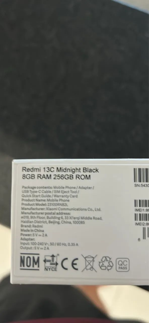 Xiaomi redmi 13c 256 gb