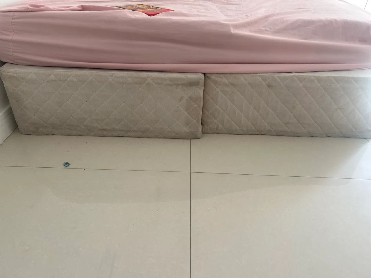 Base cama queem