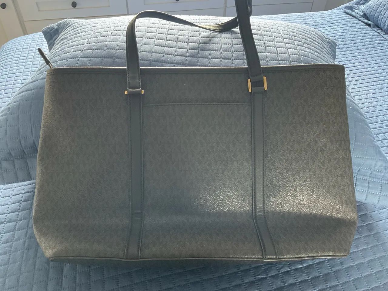 Bolsa MICHAEL KORS grande com ziper original  - Foto 4