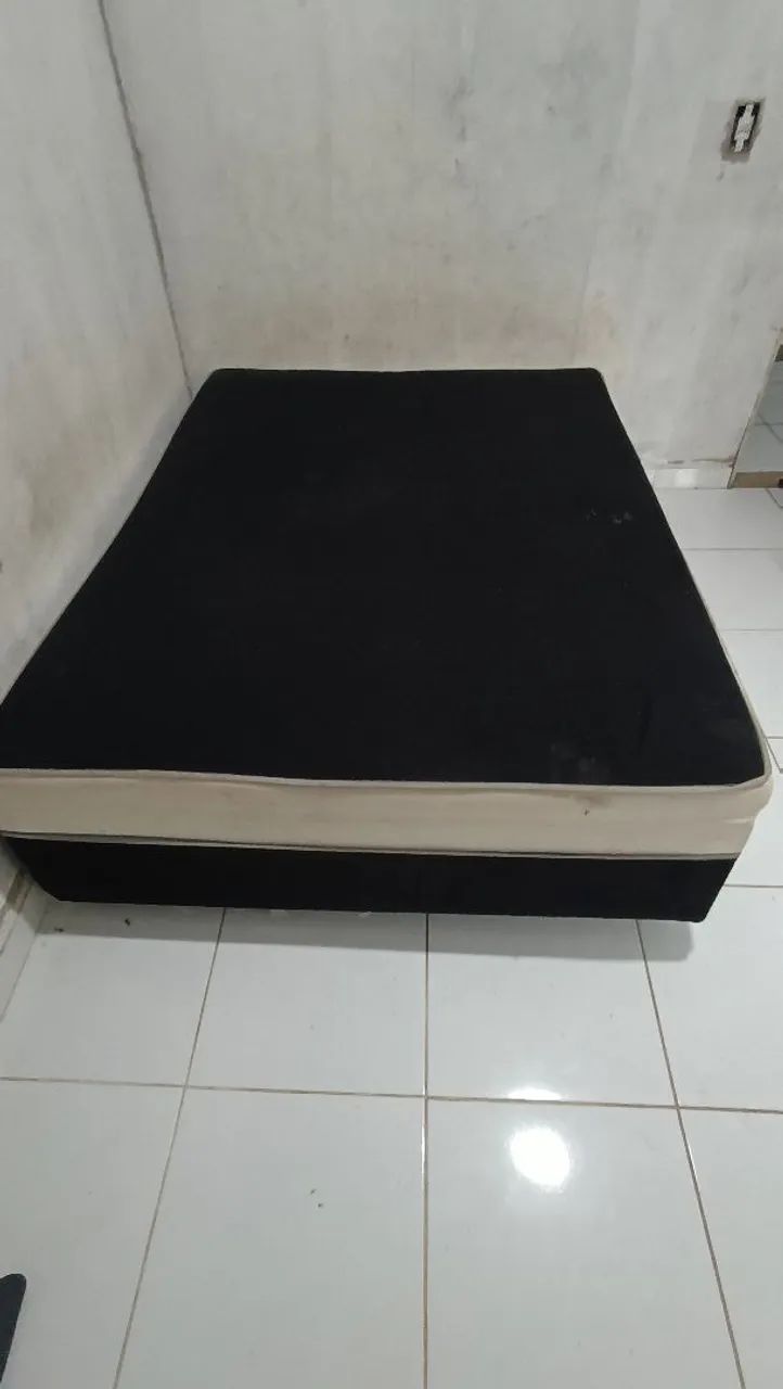 Cama casal confortável 