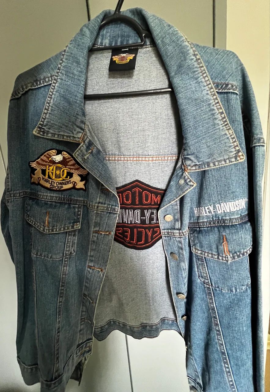 Jaqueta jeans Harley Davidson - Foto 2