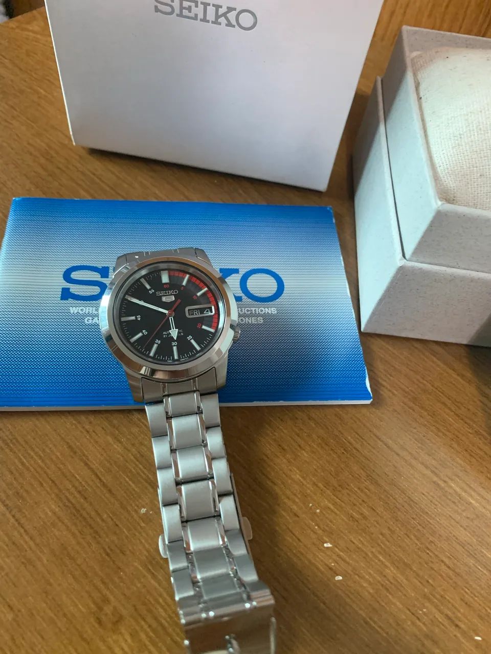 seiko 5 speed racer snk375k1 - Foto 3