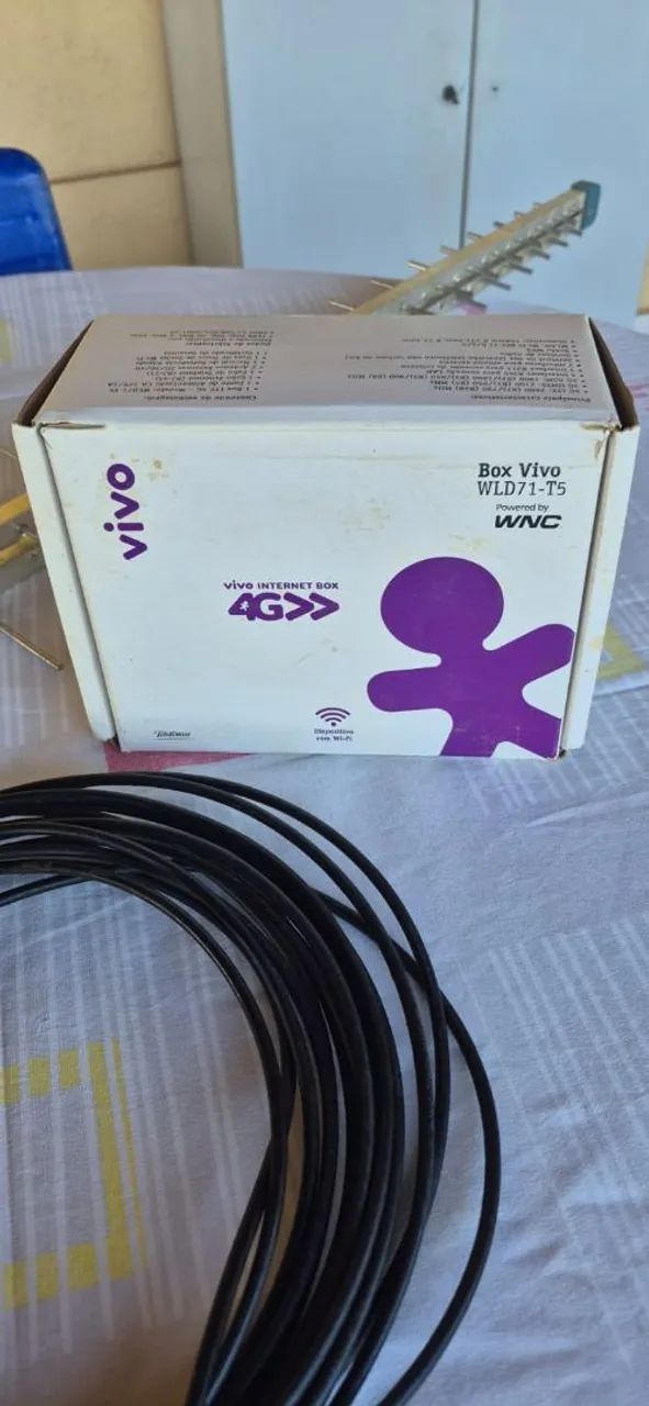 Kit para internet completo rural 2g 3g 4g funciona ok  - Foto 4