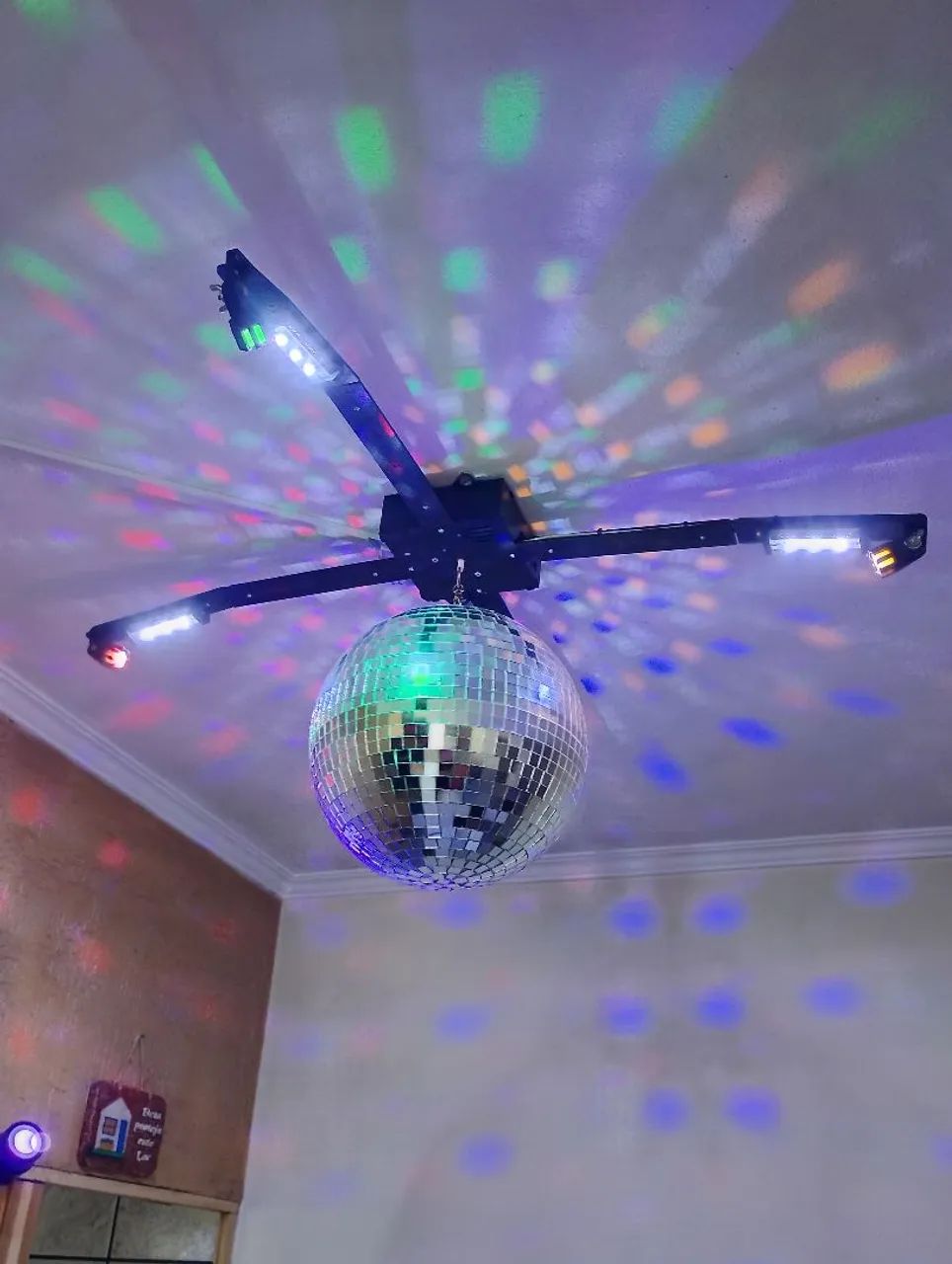 Jogo de luz para baile com globo - Foto 2