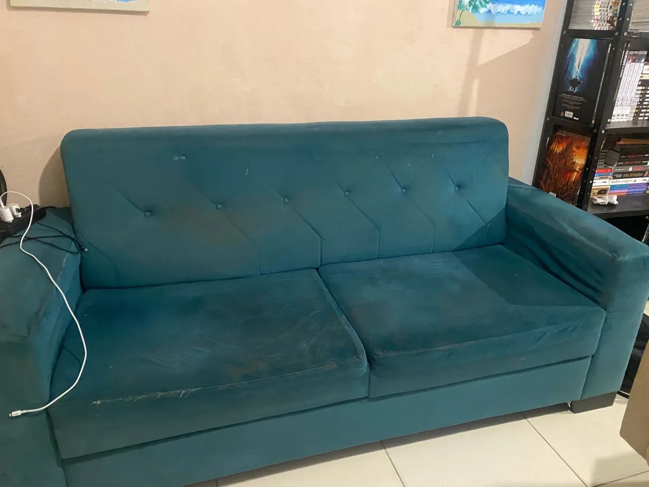 Sofa 3 lugares 2.00m - Foto 3