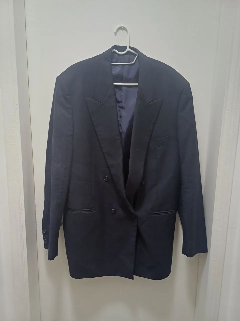 Blazer Masculino Preto de Bruno Minelli (Tam. 54)