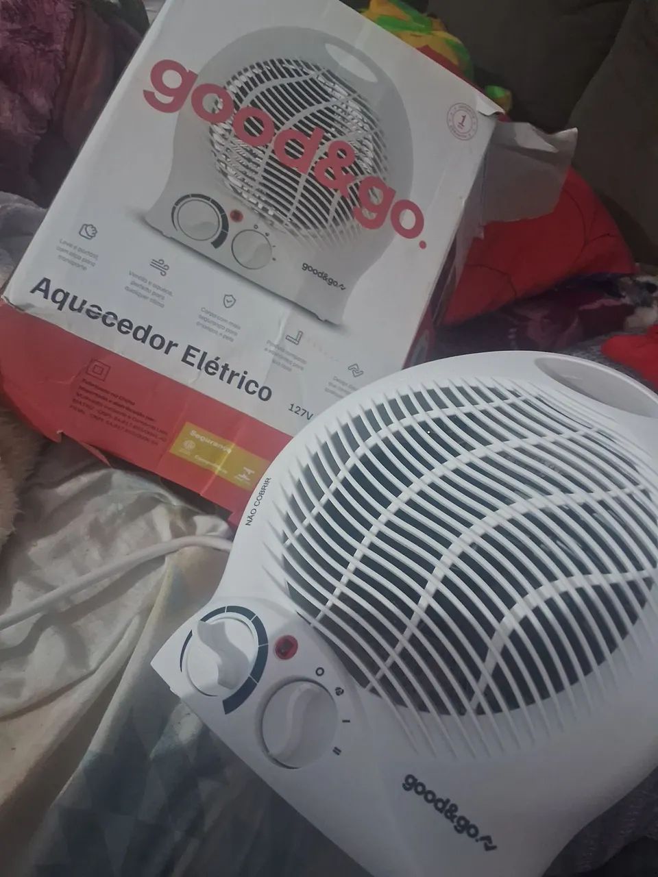 Aquecedor portátil 