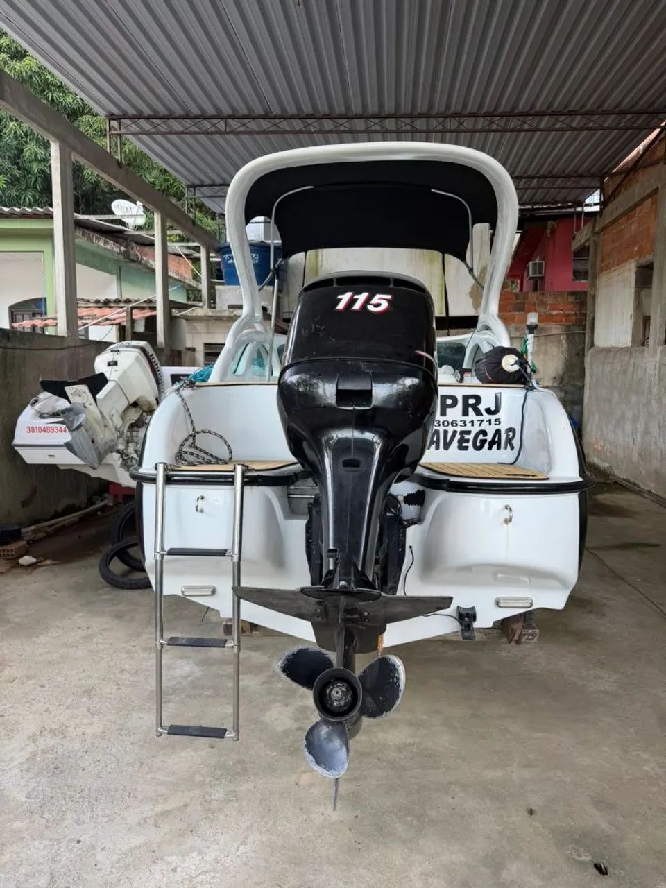 Vendo lancha raposo 20 pes - Foto 5