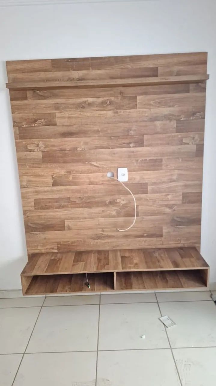VENDE-SE RACK DE PAREDE 100% MDF  - Foto 2