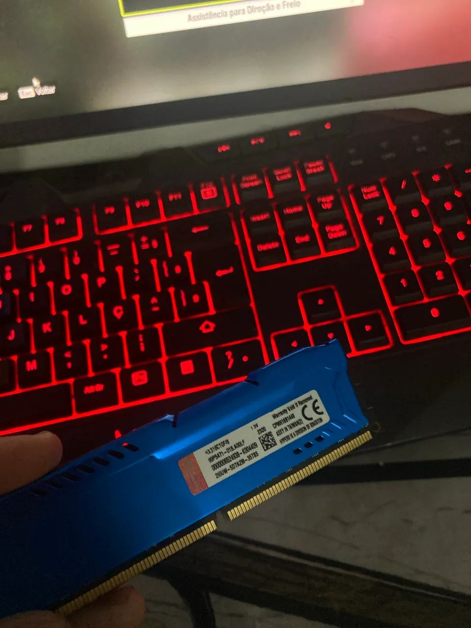 Mem ória ram ddr3 8gb hyperx  - Foto 2