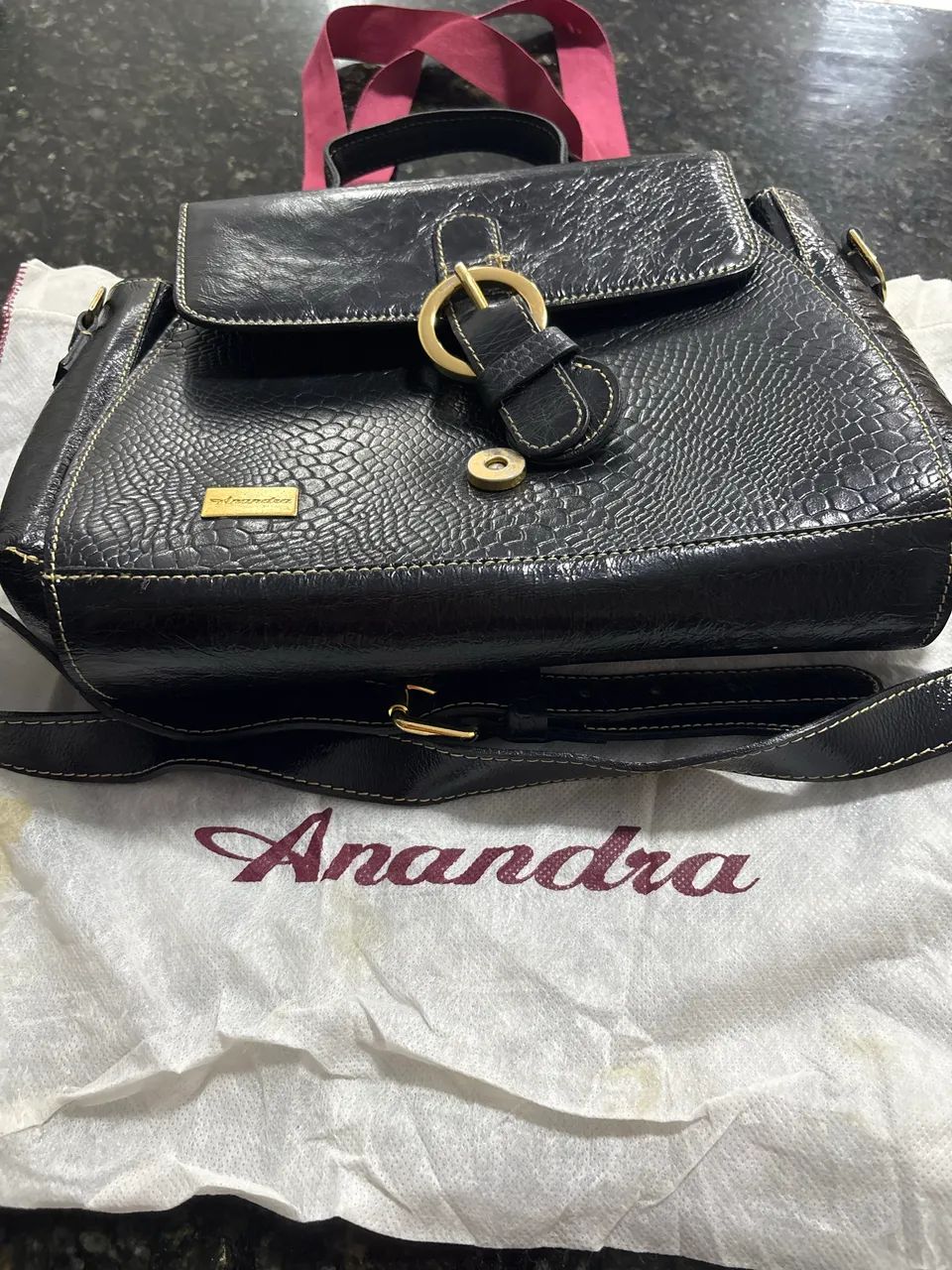 Bolsa de couro 