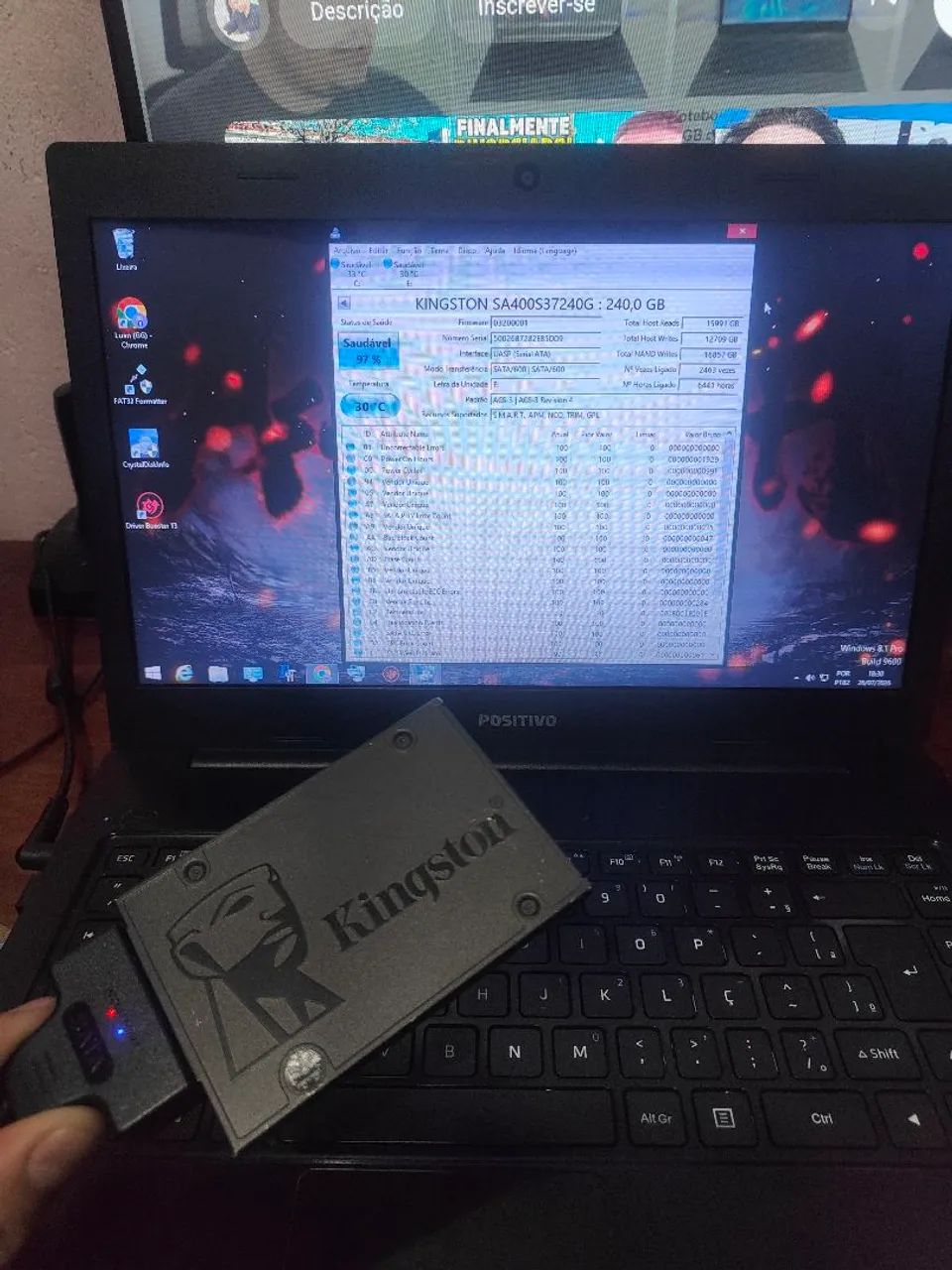 Ssd Kingston 240GB - Foto 3
