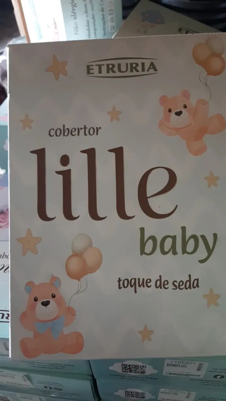 COBERTOR INFANTIL BEBEMANTA E LILLE BABY - Foto 5