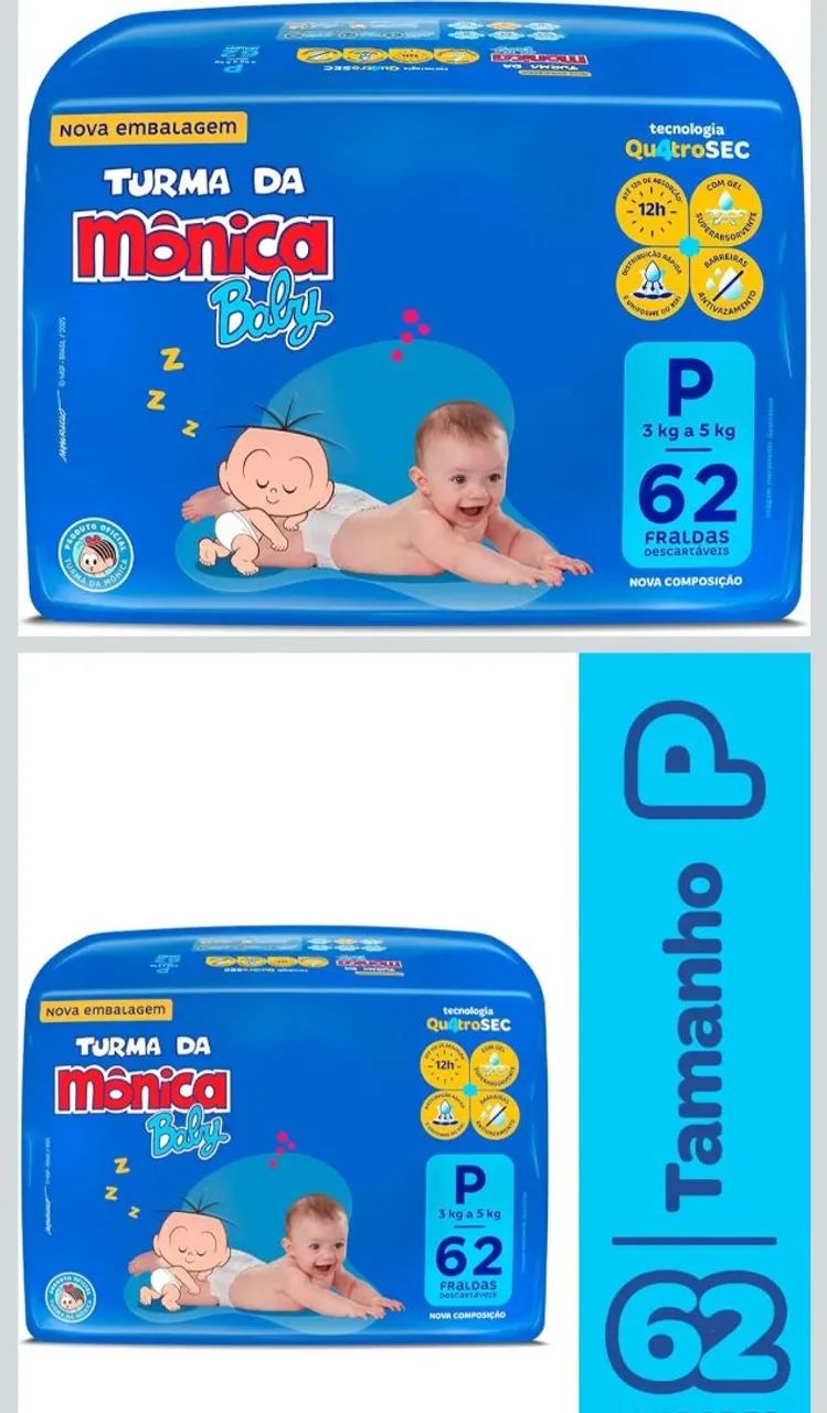 Fraldas P - Foto 2