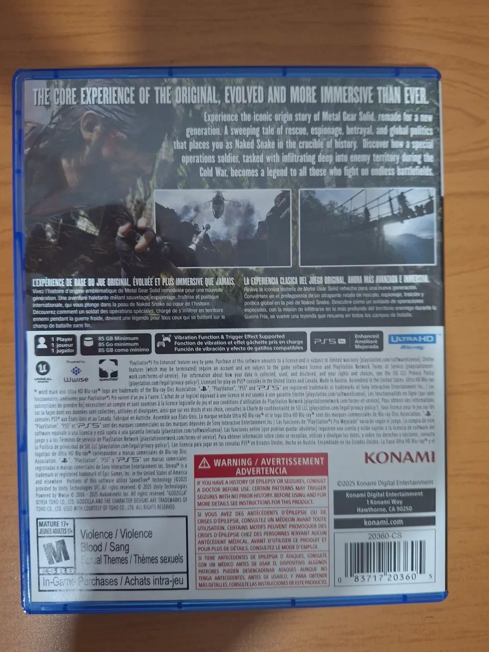 Metal gear solid delta PS5 - Foto 2