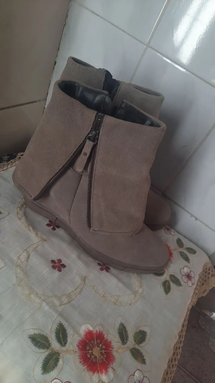 Bota de couro  - Foto 5