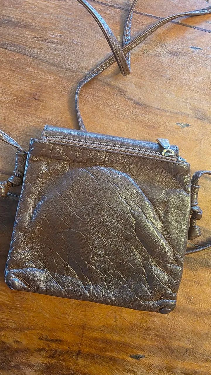 Bolsa pequena couro - Foto 3