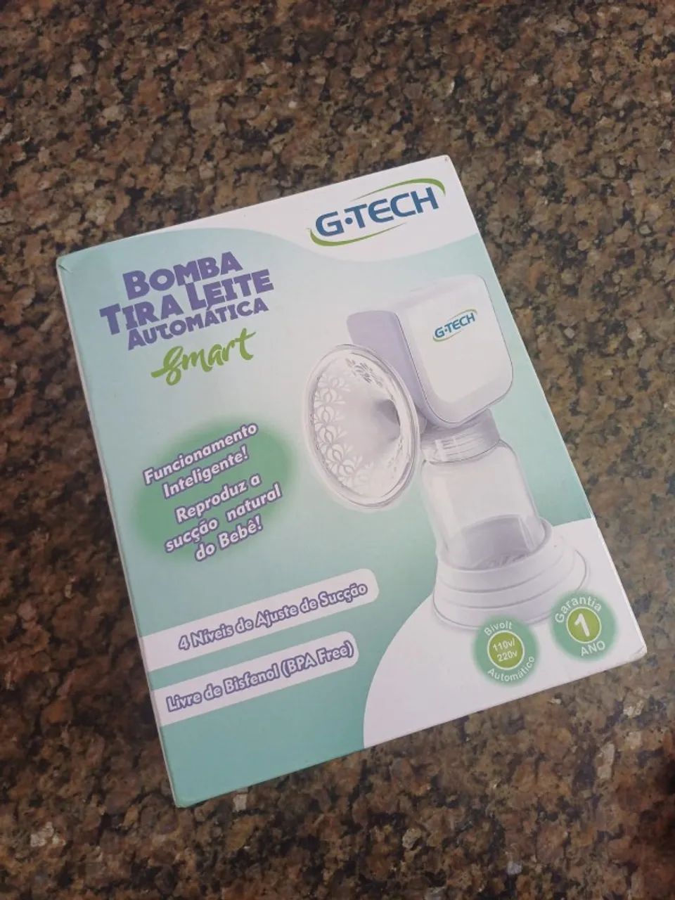 Bomba elétrica de tirar leite