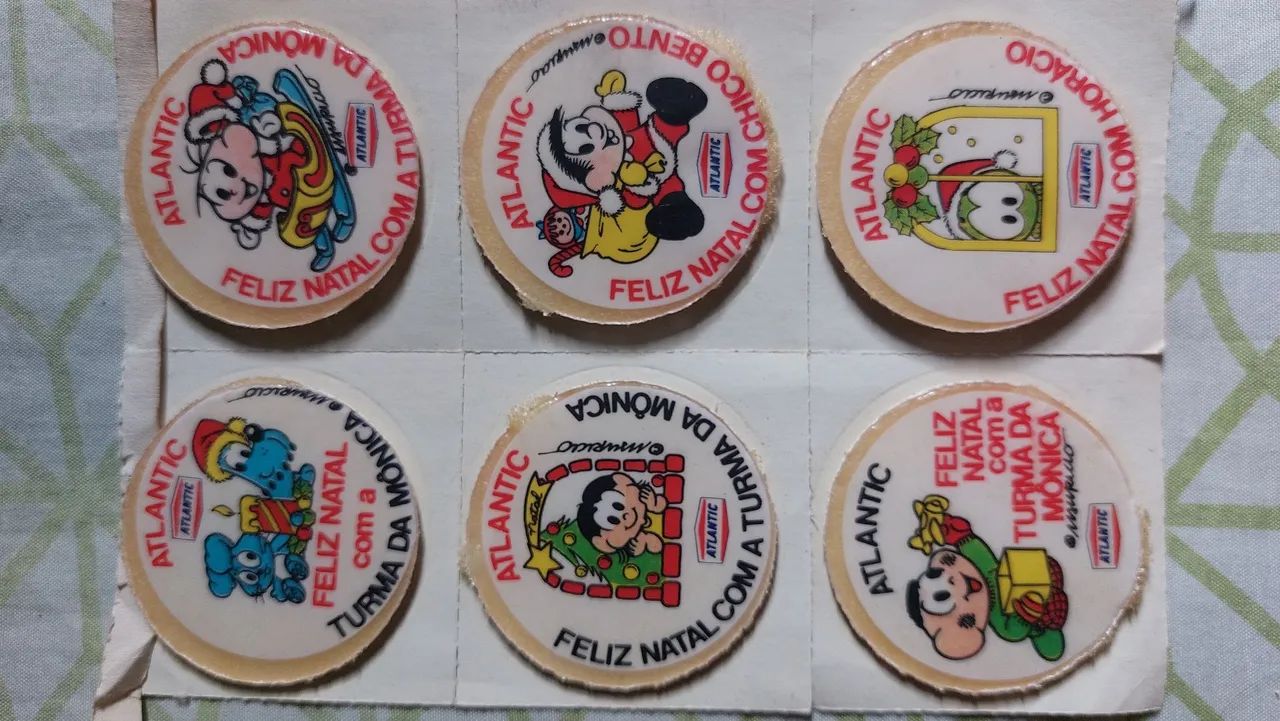 Adesivos vintage turma da Mônica.  - Foto 2