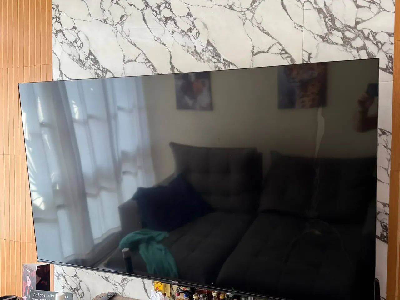 TV SEMP 65" COM DEFEITO  - Foto 3
