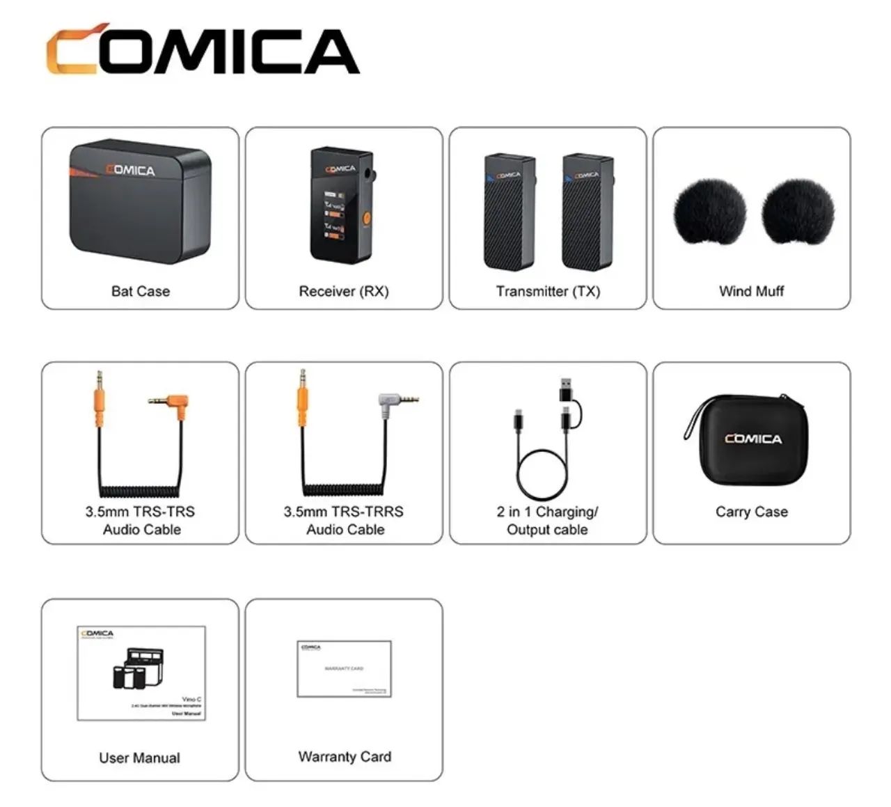 Microfone de lapela (COMICA) - Foto 2
