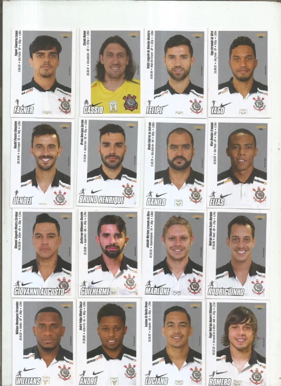 FIGURINHAS CAMPEOONATO BRASILEIRO 2016 - Foto 2