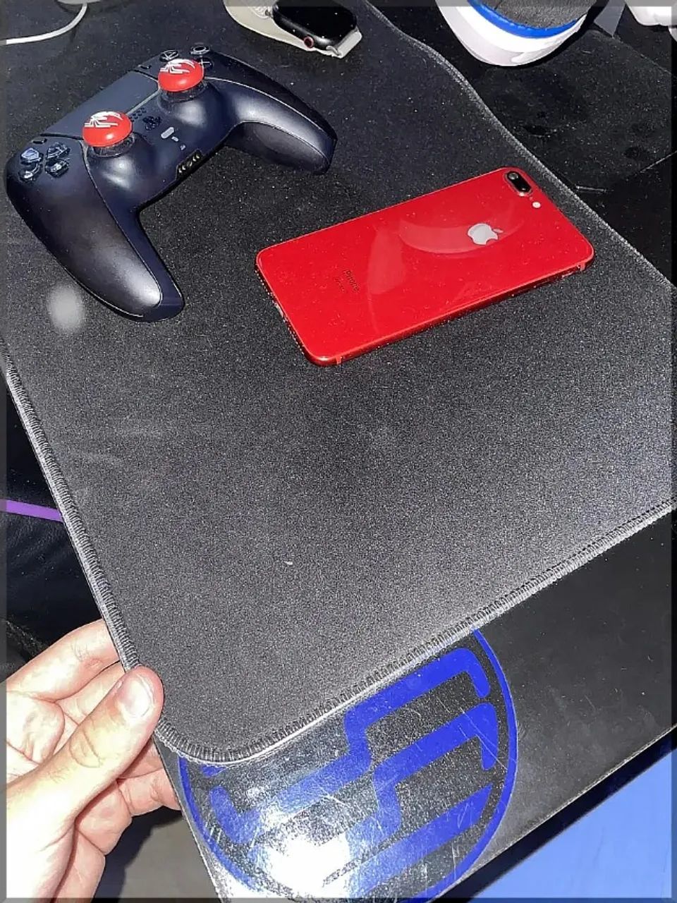 Mouse Pad 80x30cm led rgb Speed USB para Computador e Desktop pronta entrega - Foto 2