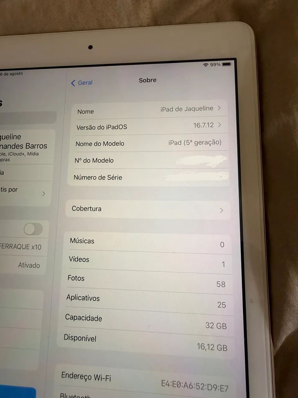 iPad 5 geração - 32GB - Foto 4