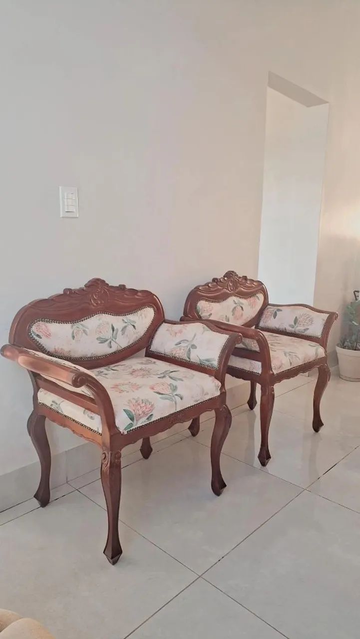 Poltronas Luis XV raras - Foto 3