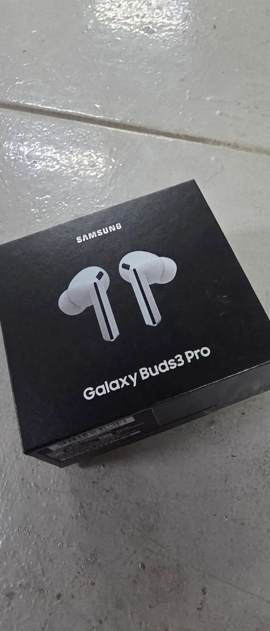 Samsung Galaxy Buds3 Pro Branco - Com Nota Fiscal
