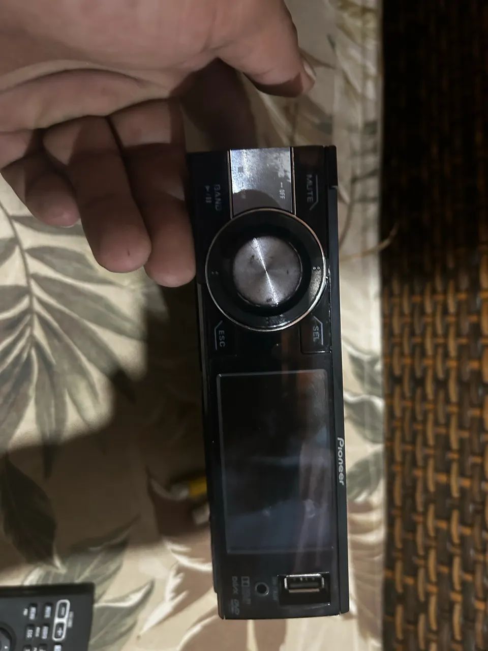 DVD Pioneer e módulo de 2400 