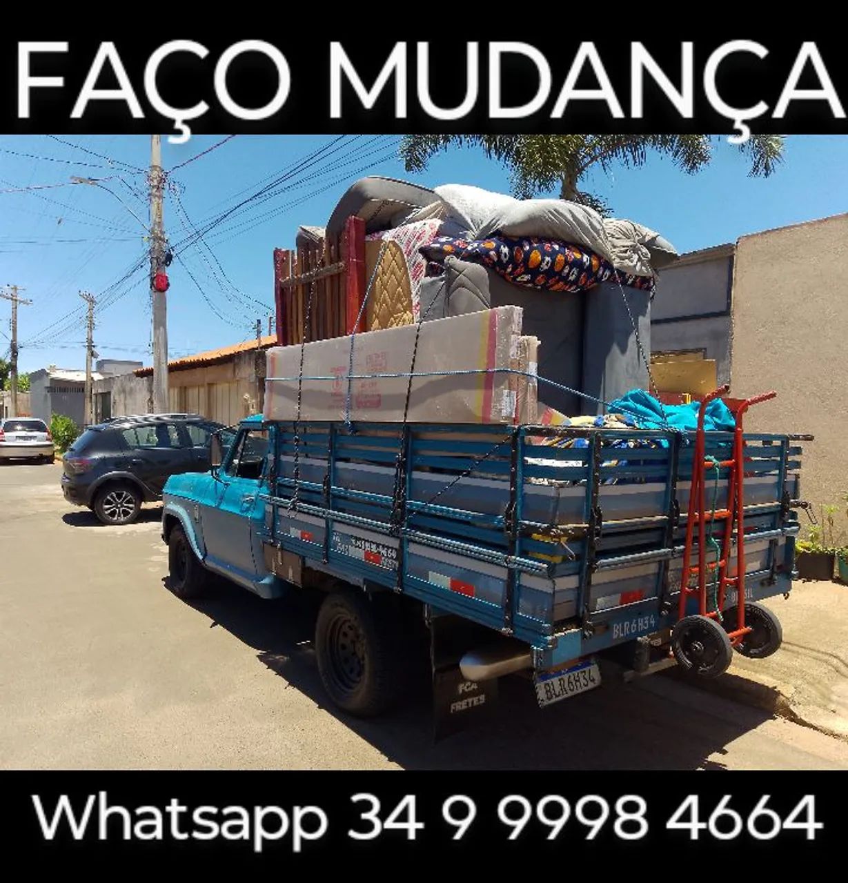 Transporte de mudança 34 9  * - Foto 4