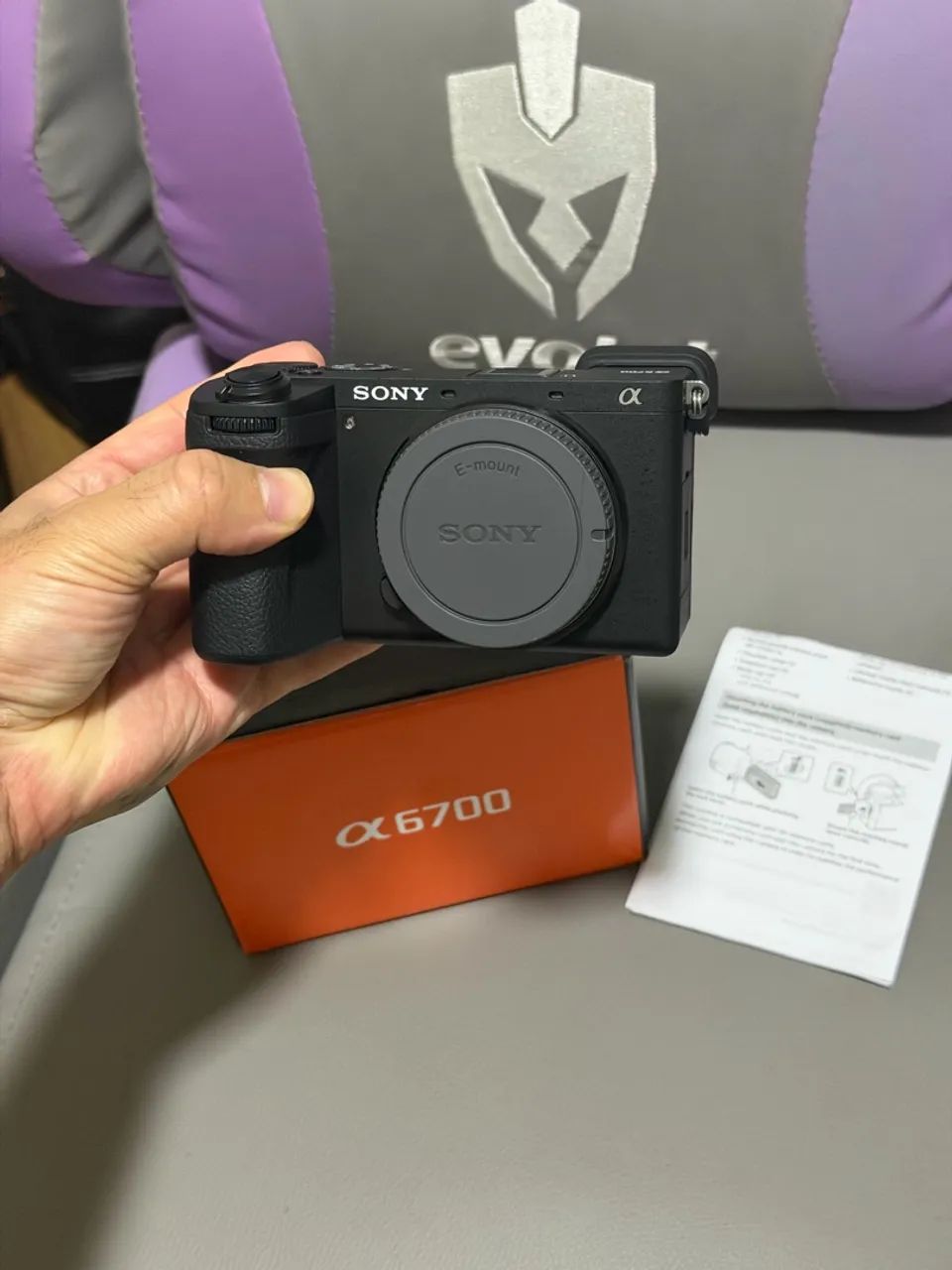 Corpo Sony a6700 nova  - Foto 3