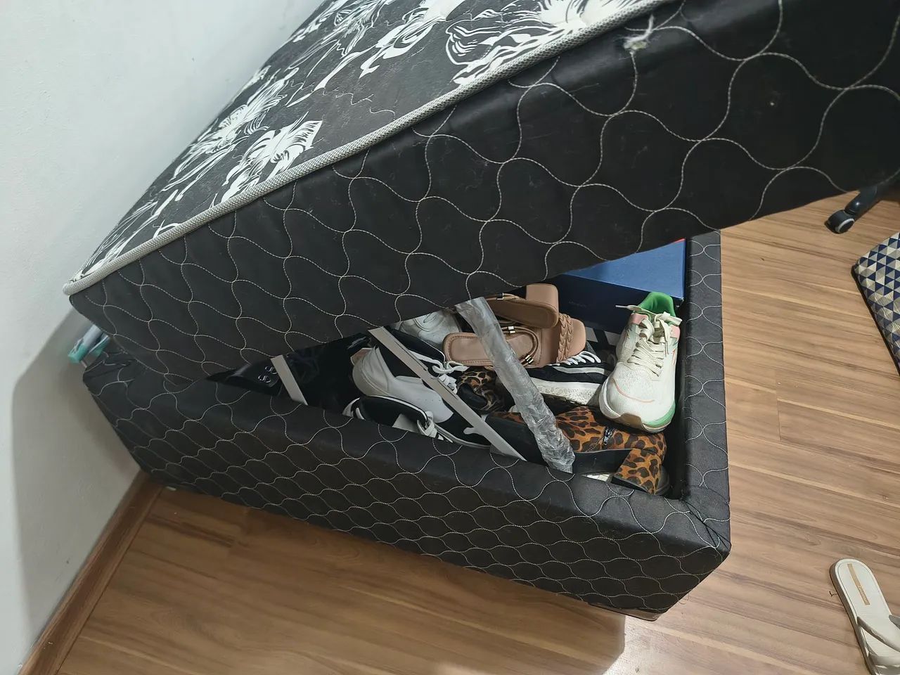 Cama Box solteiro com baú  - Foto 4