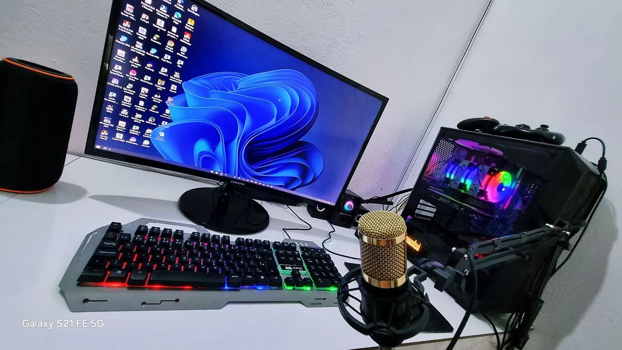 Pc gamer completo  roda tudo