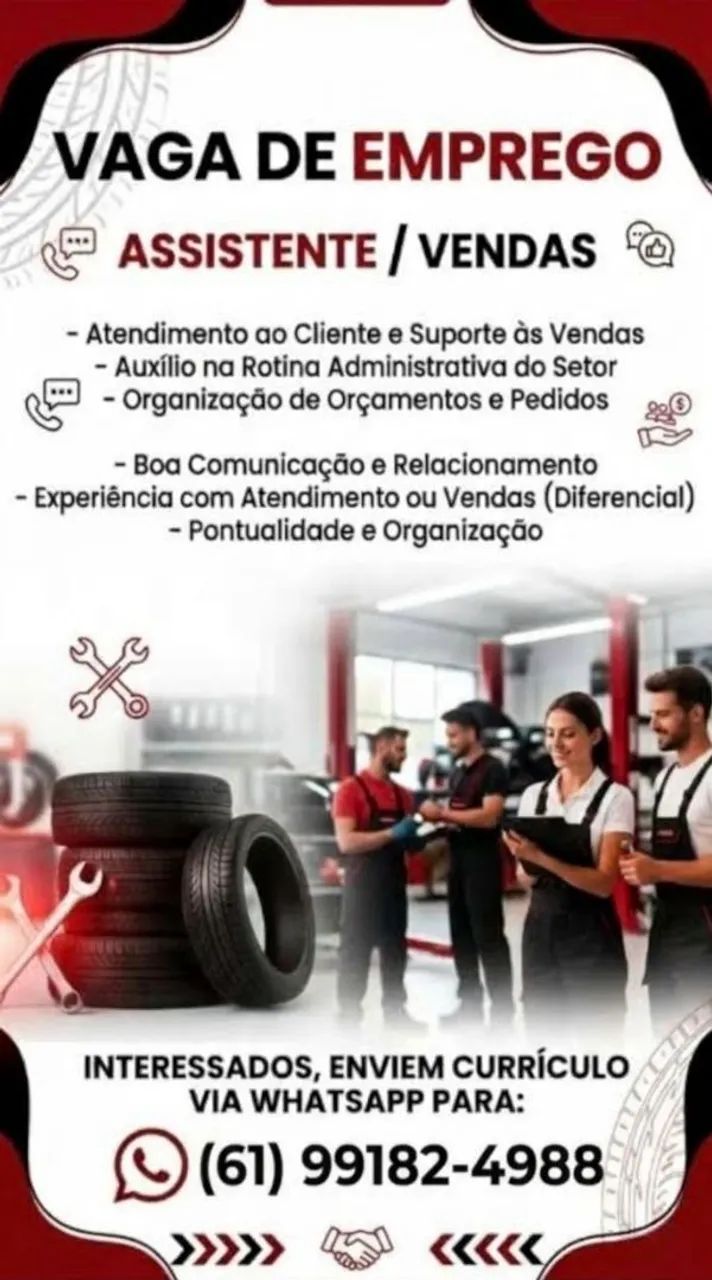 Assistente de Vendas